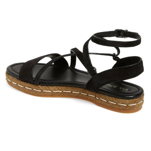 Via Spiga Laney Wraparound Lace Sandal - Picture 2 of 3